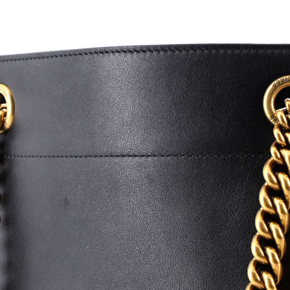Balenciaga Duty Free Chain Tote Leather #240428B17B - Picture 7 of 8